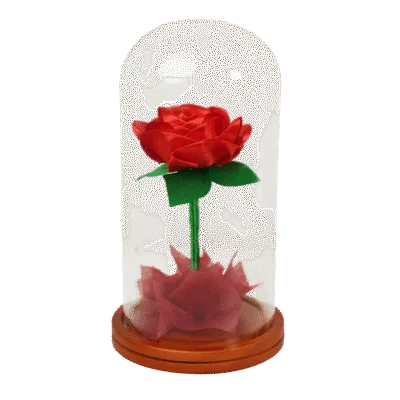 Bell Red Rose In A Glass