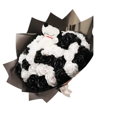 Eternal Bouquet With Snoopy Stuffy