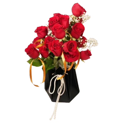 Bag Hand Held Roses