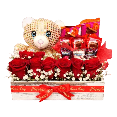 Bear Wood Box